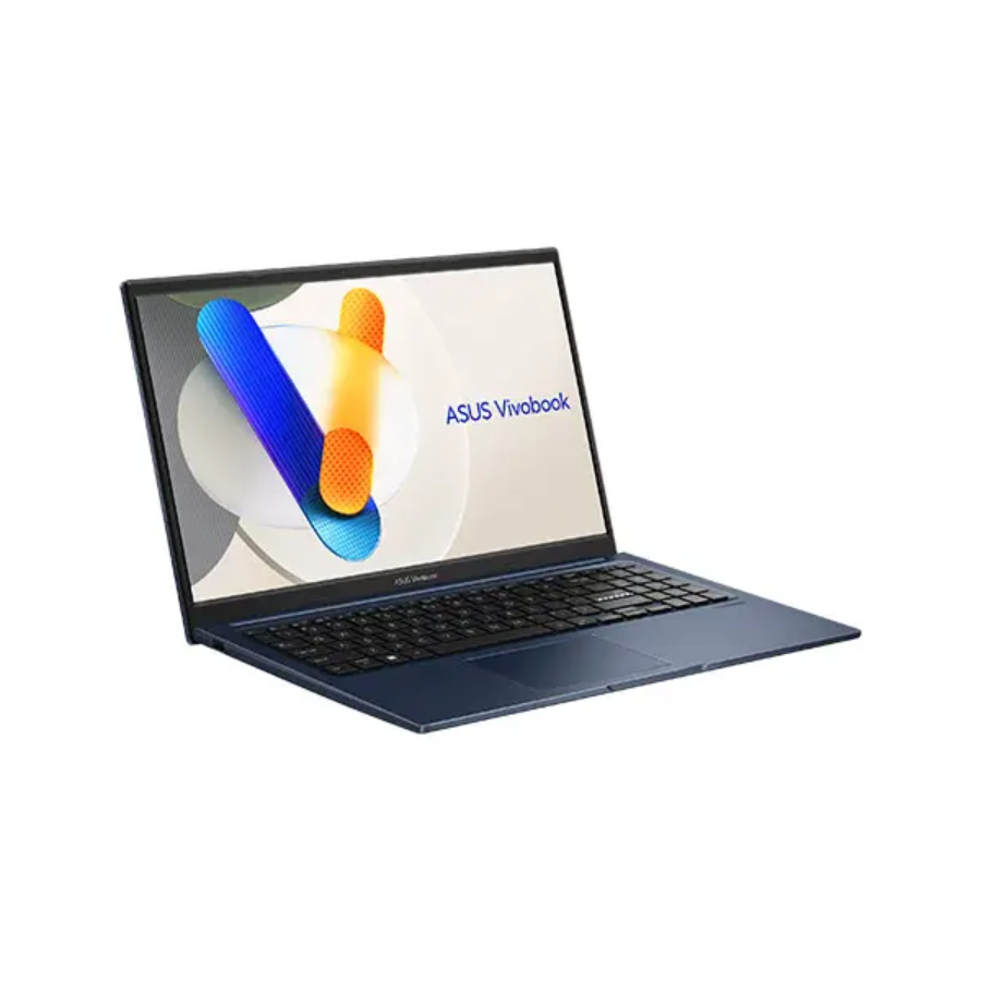 ASUS VIVOBOOK 15 X1504ZA-1255U (X1504ZA-BQ380W), INTEL i7-1255U 12TH GEN, 16GB DDR4 (8GB ON BOARD), 512GB GEN4 M.2 NVMe, 15.6 INCH FHD, NO FINGER, INTEL IRIS XE GRAPHICS, WIFI6E, WIN11 HOME, QUIET BLUE LAPTOP